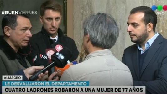 Desvalijaron el departamento de una mujer de 77 años