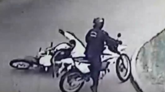 Video: así capturaron a un motochorro en Lomas de Zamora