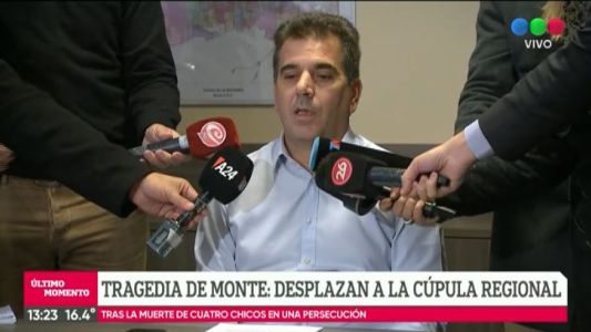 Ritondo desplazó a 12 policías por la muerte de los cuatro jóvenes en San Miguel del Monte