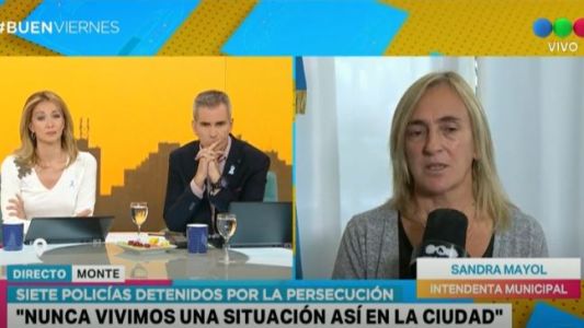 Intendenta de Monte: "Conocía bien a los chicos"