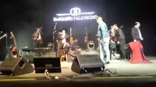 Video y polémica: el Chaqueño Palavecino enojado por las imágenes