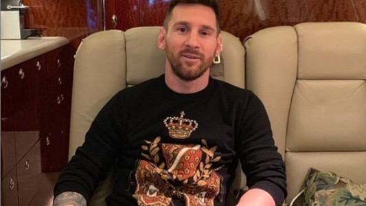 Llegó el capitán: Messi está en Argentina para sumarse a la Selección