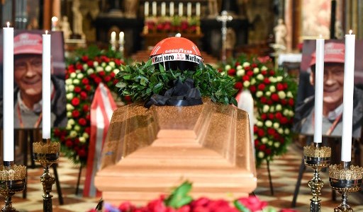 Último adiós a Niki Lauda en Viena