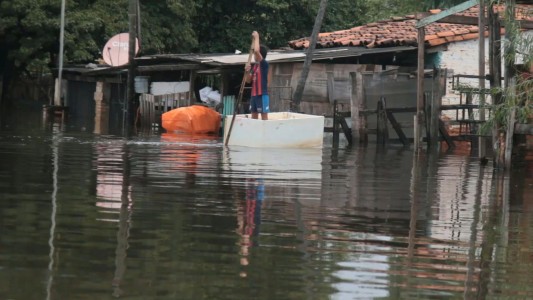 El drama de las inundaciones en Paraguay