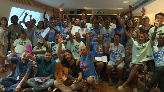 Un coro integrado por personas sin techo