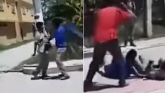 Video: a cinturonazos, un docente frenó una pelea entre estudiantes