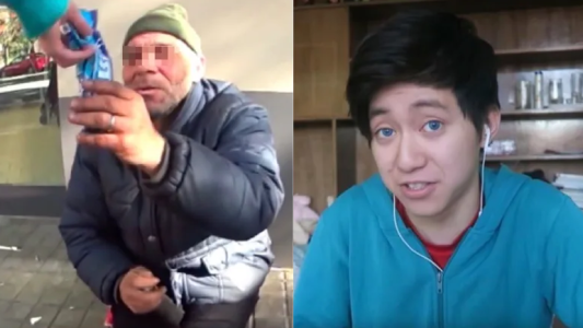 Video que le valió una condena: 15 meses de cárcel a un youtuber por humillar a un indigente