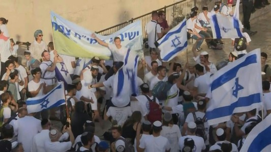 Tensión en Jerusalén por marcha de israelíes