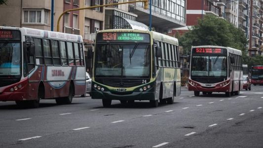 Suspendieron el paro de colectivos del martes