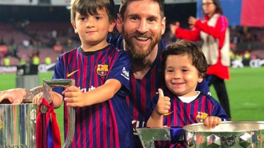 Mateo Messi, de tal palo tal astilla