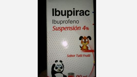 Retiran del mercado un lote de Ibupirac para niños