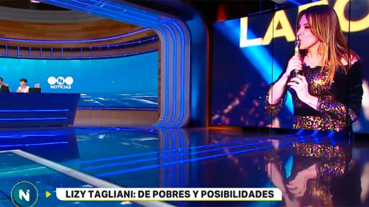 Lizy Tagliani: "no sabía qué decir y me acordé del sacrificio de mi mamá"