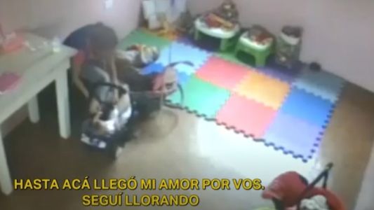 Ordenan detener a la maestra que maltrató a una beba de 4 meses en una guardería