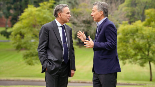 Pichetto está reunido con Macri en Olivos