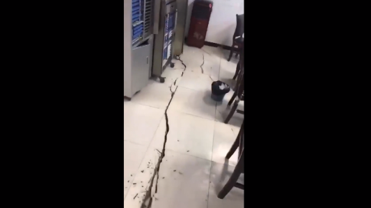 Así se vivió el fuerte sismo que afectó a China