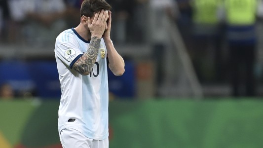 Copa América: la foto viral de Messi "contra todos los paraguayos"