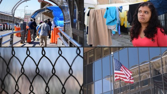 El drama de los migrantes que esperan el asilo de EEUU