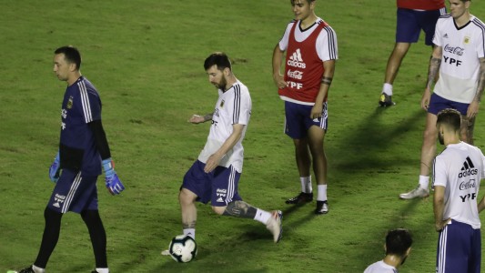 Copa América: Scaloni probó con Messi, Agüero y Dybala