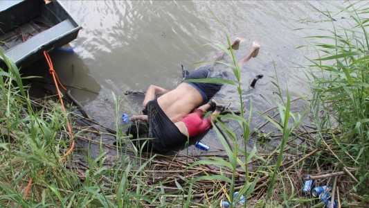 La foto que muestra la cruda realidad de los migrantes que intentan llegar a Estados Unidos