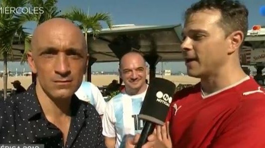 Perlita de la Copa América: el joven suizo que quiere ser argentino