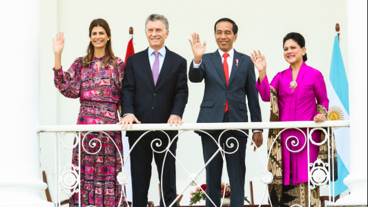 Camino al G20, Macri visitó Indonesia