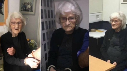 La abuela que cumplió su sueño de ir presa a los 93 años