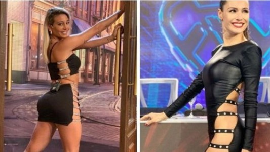 Sol Pérez y Pampita con looks parecidos en la TV: ¿usaron bombacha?