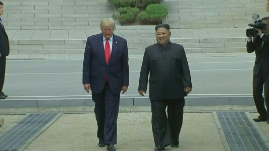 Histórica visita de Trump a Corea del Norte