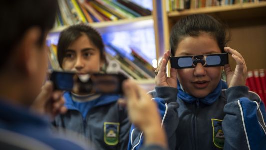 Cuatro personas fueron atendidas por mirar el eclipse sin protección