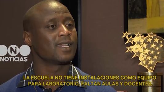 "El mejor maestro del mundo", en Argentina: cara a cara con Telefe Noticias