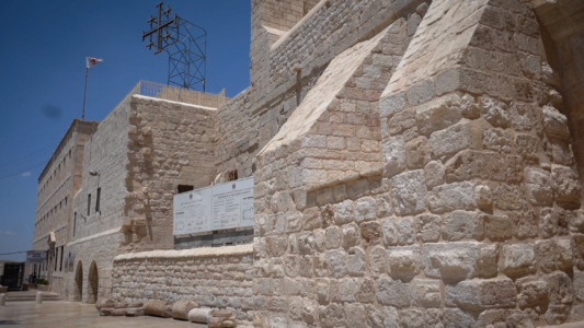 Restauran la Iglesia donde nació Jesús