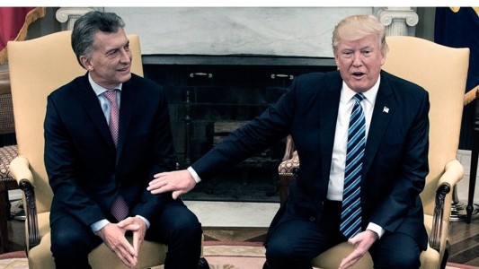 Gobierno: se está "analizando una negociación" de libre comercio con Estados Unidos