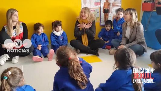 Así es una clase de Educación Sexual en el jardín de infantes