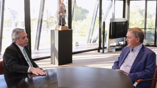 Schiaretti recibió a Alberto Fernández en Córdoba