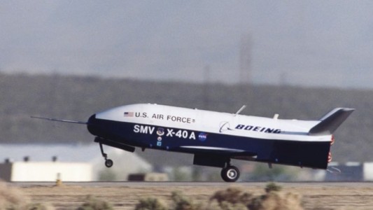 Un astrónomo captó a la misteriosa nave espacial de Estados Unidos X-37B