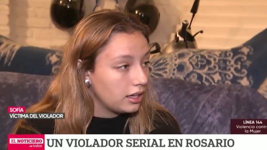 El desgarrador relato de Sofía, víctima del violador serial de Rosario