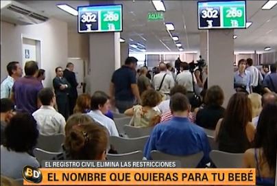 Ya se puede bautizar a los recién nacidos con nombres nuevos sin autorización