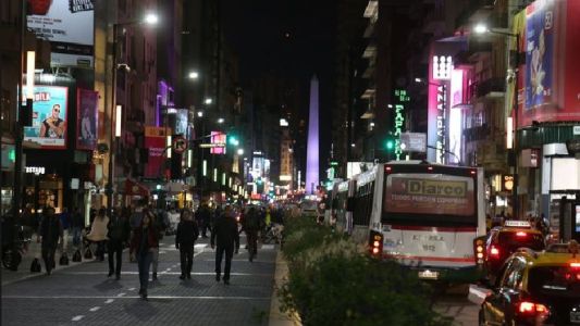 La avenida Corrientes será peatonal durante más horas en vacaciones de invierno