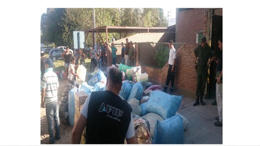 La AFIP incautó mercadería por un valor superior a los $7 millones en dos operativos en la ruta 9