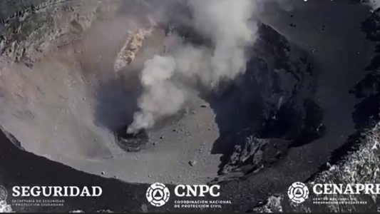 Impactantes imágenes del Volcán Popocatépetl en actividad