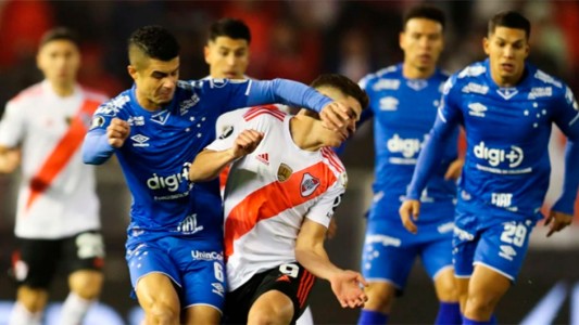 River empató sin goles con Cruzeiro en la ida de los octavos de final de la Libertadores