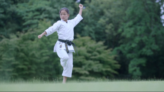 Mahiro Katano, la auténtica "karate kid"