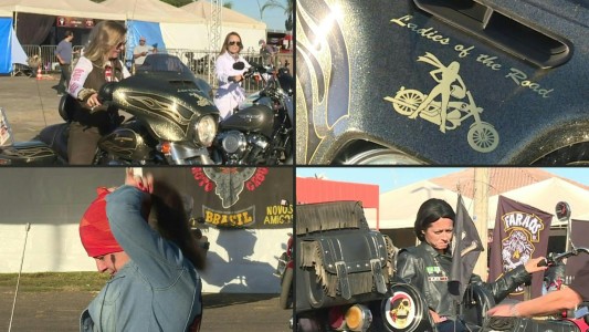 Las "damas del camino" que revolucionan el mundo de los motoqueros