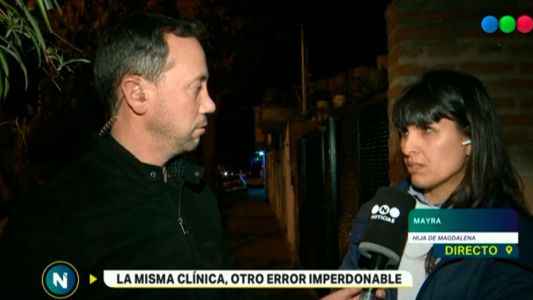 La hija de la jubilada amputada por error: "Por el momento no va a haber una nueva operación"