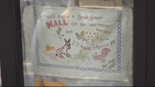 Las polémicas frases de Trump convertidas en arte