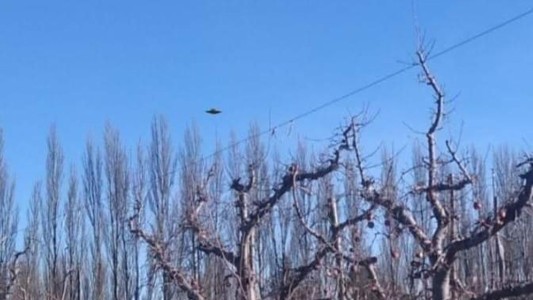¿Puede ser real?: dicen que vieron un OVNI en el cielo de Río Negro