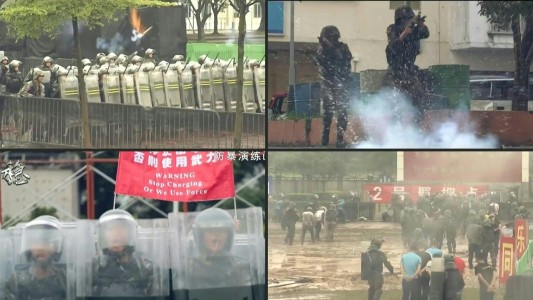 "Dejen de atacar o utilizarmos la fuerza" advierte el ejército chino