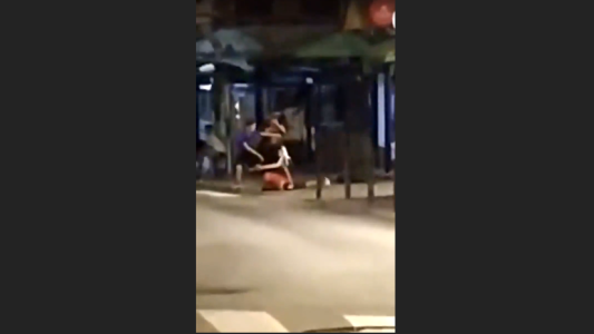 Brutal golpiza a un joven para robarle un monopatín