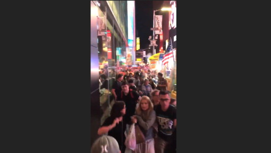 Pánico y corridas en Times Square por falsa alarma de tiroteo