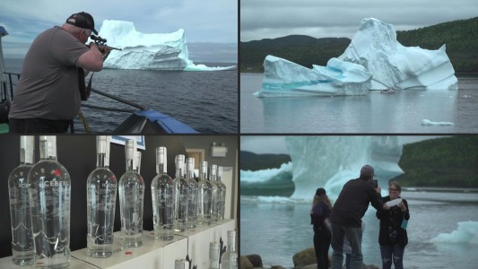 Ellos son los "cazadores de icebergs"
